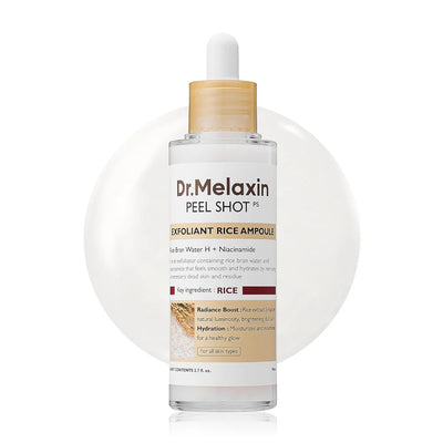 Dr.Melaxin Peel Shot Exfoliant White Rice Ampoule 80ml