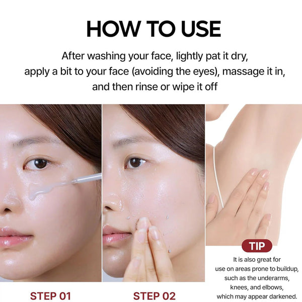 Dr.Melaxin Peel Shot Exfoliant White Rice Ampoule 80ml